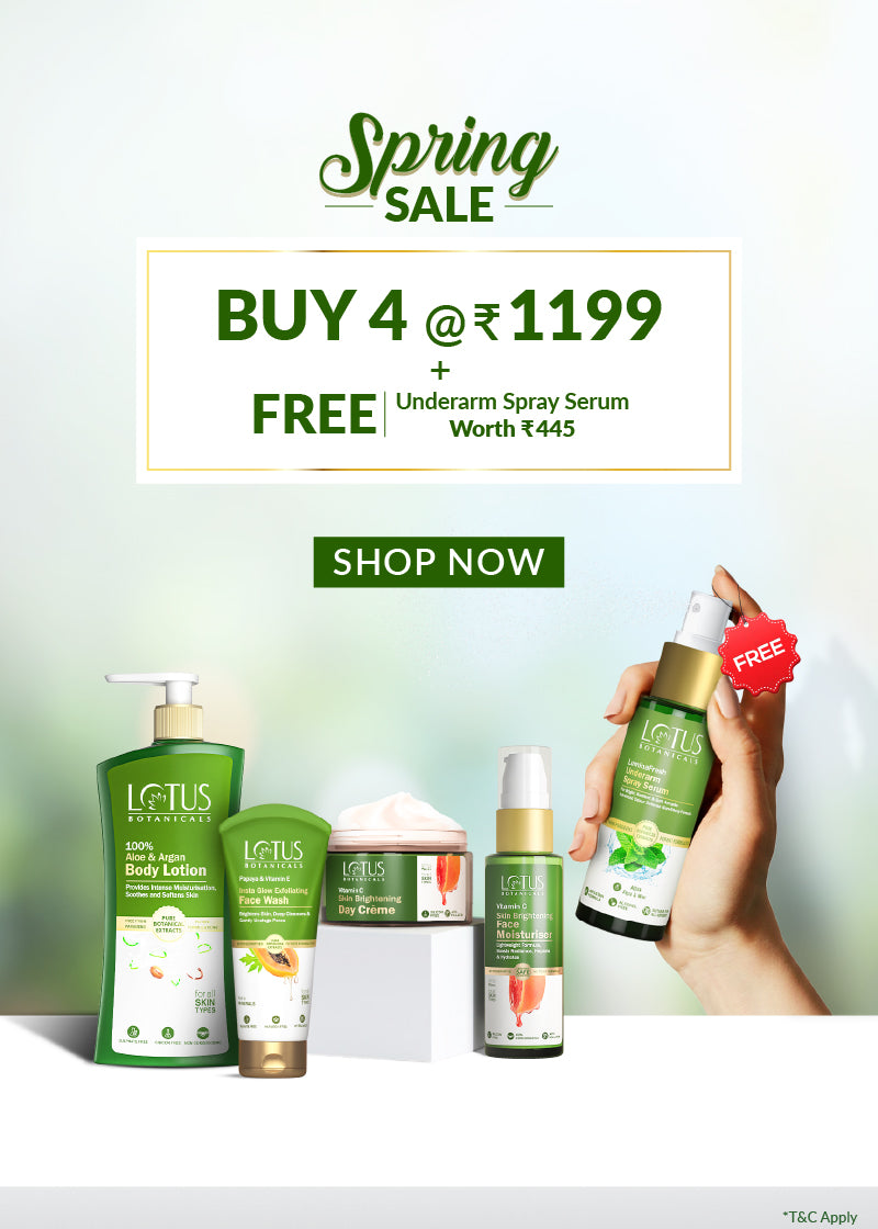 🎁BUY 4 AT ₹1199 + FREE Aqua and Mint Underarm Serum Worth ₹445🎁
