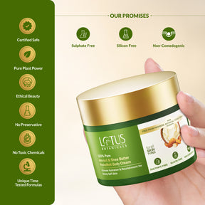 100% Pure Almond & Shea Butter HydraMelt Body Cream