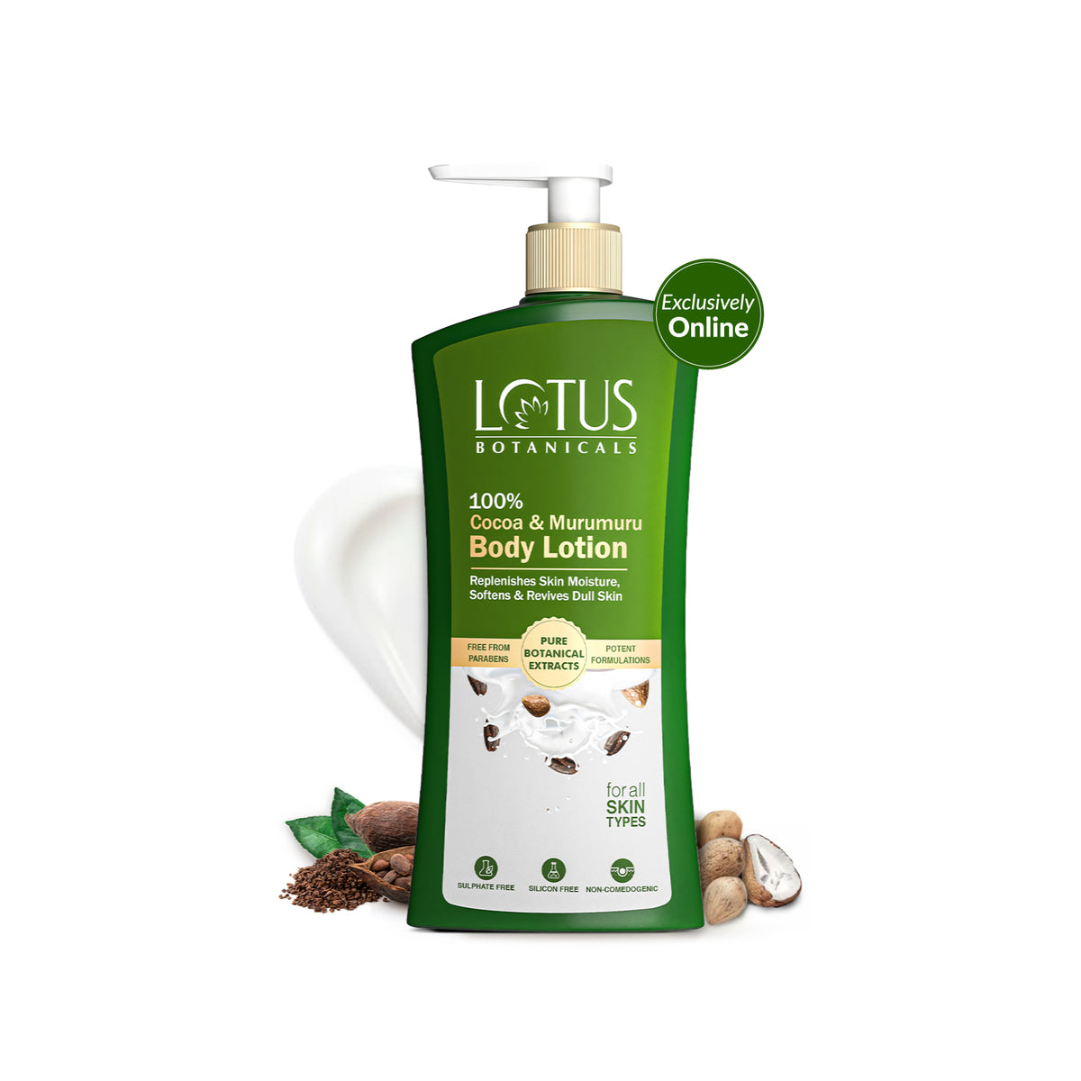 100% Cocoa & Murumuru Body Lotion