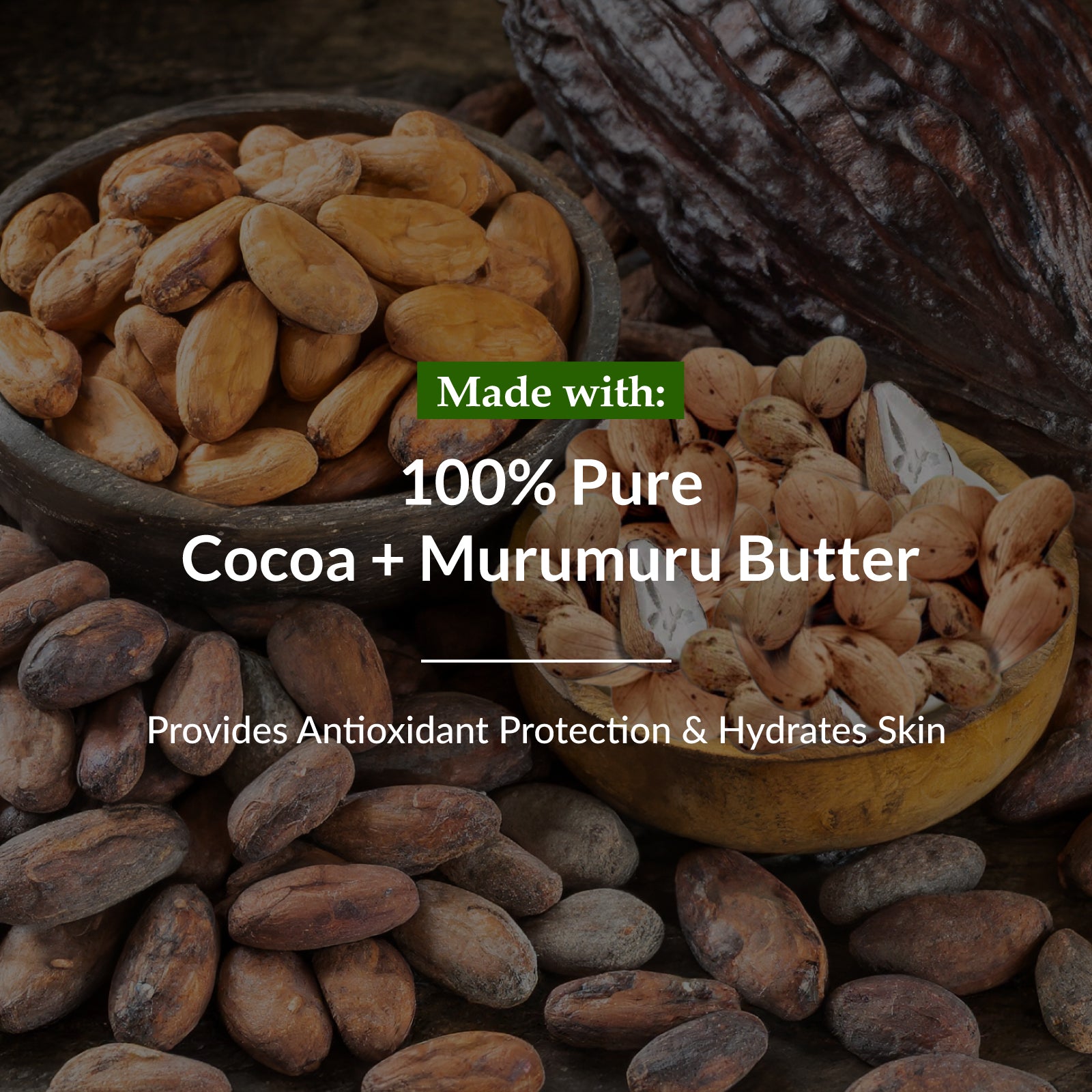 100% Cocoa & Murumuru Body Lotion