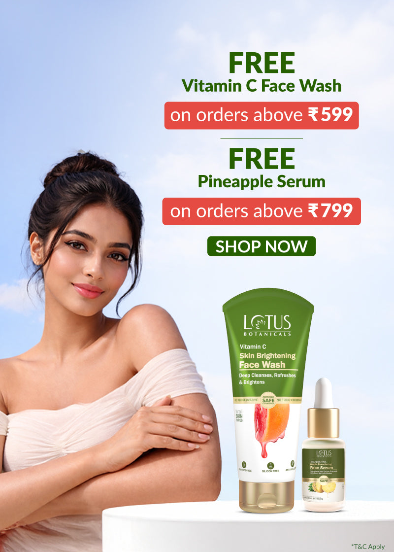 🎁Free Vitamin C Face Wash on order above 599 | Free AHA, BHA and PHA Serum on orders above 799🎁