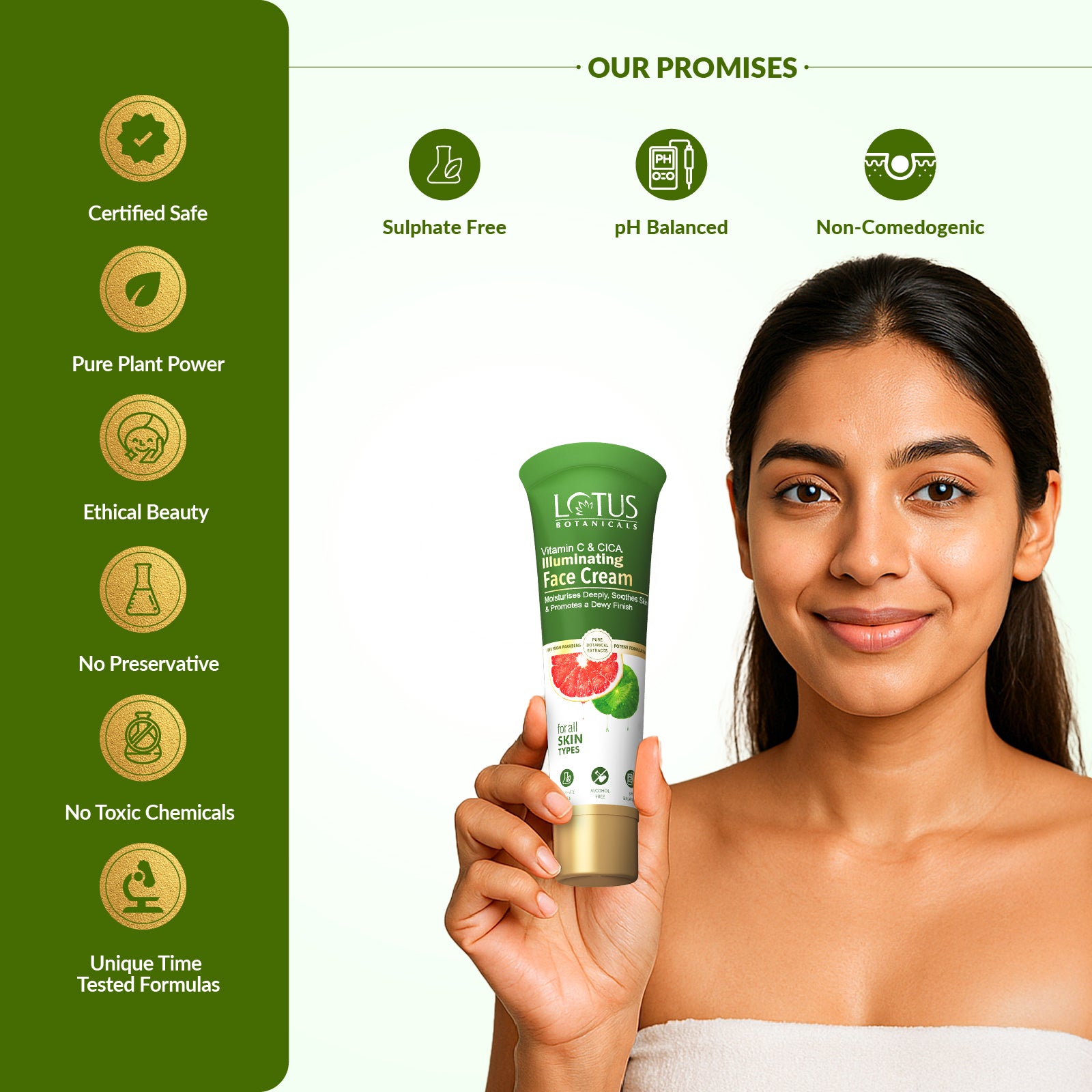 Vitamin C & CICA Illuminating Face Cream