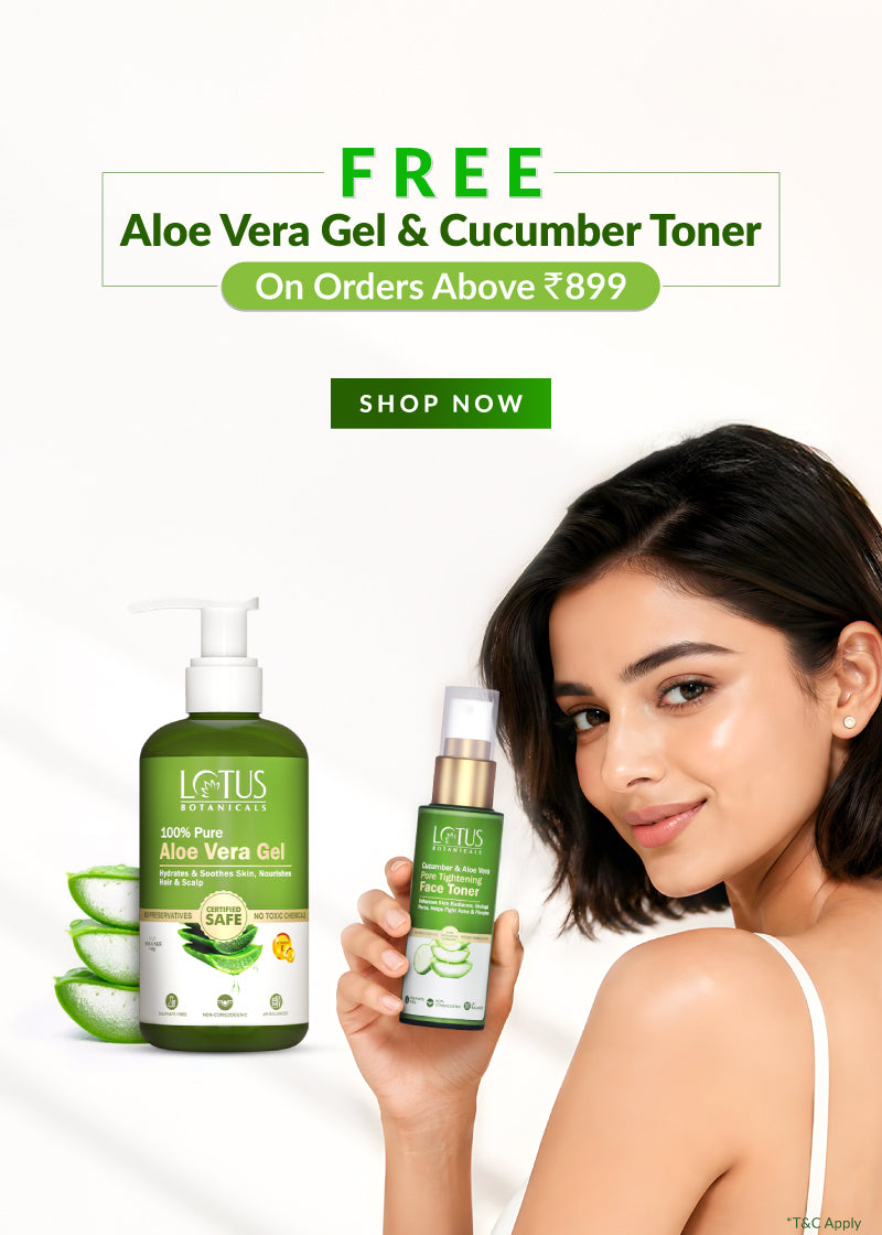 🎁Free Aloe Gel & Cucumber Toner on Orders above ₹899🎁
