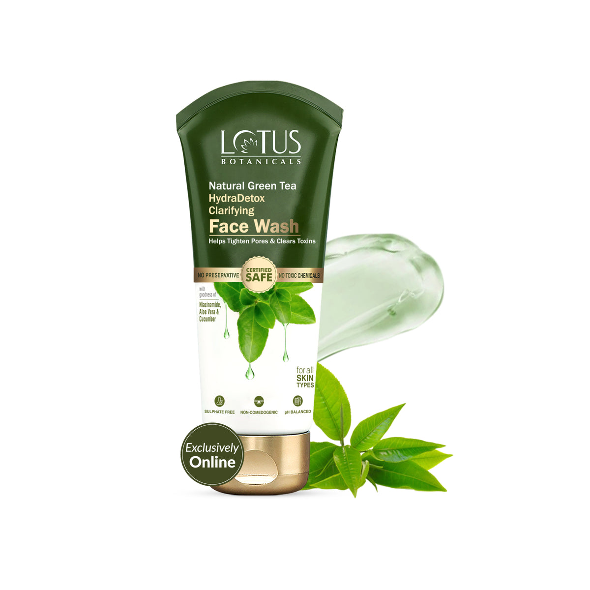 Natural Green Tea HydraDetox Clarifying Face Wash