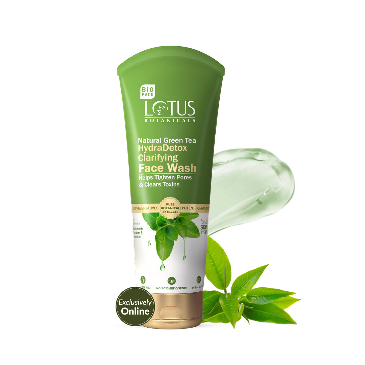 Natural Green Tea HydraDetox Clarifying Face Wash