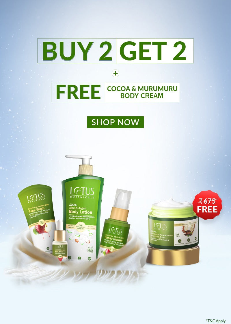 🎁Buy 2 Get 2 + FREE Cocoa Butter & Murumuru Body Cream Worth ₹675🎁