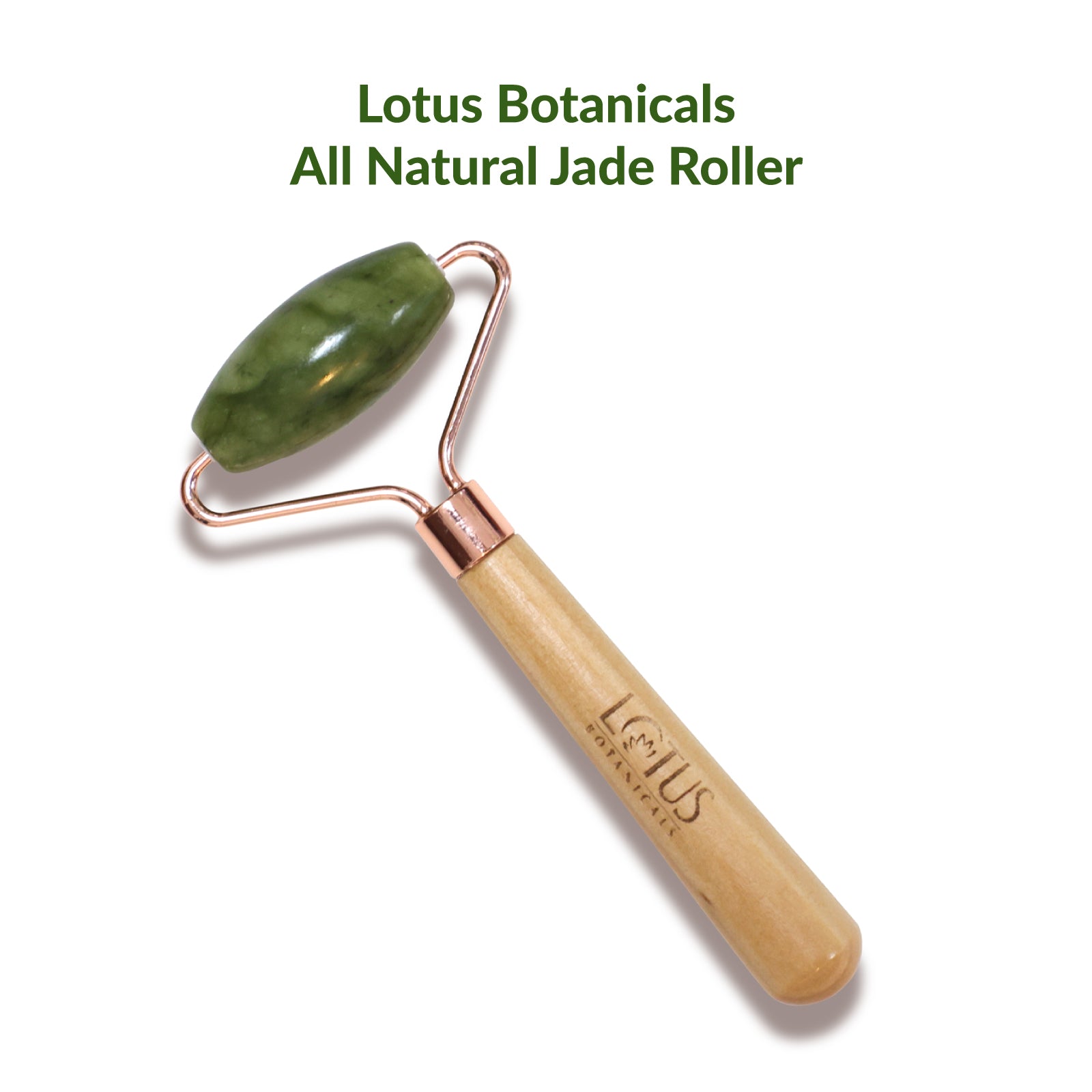 Lotus Botanicals All Natural Jade Roller