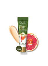 Vitamin C Skin Brightening MatteFLUID Sunscreen SPF 50 | PA+++ | minis - Protective skincare product with high sun protection factor and brightening properties