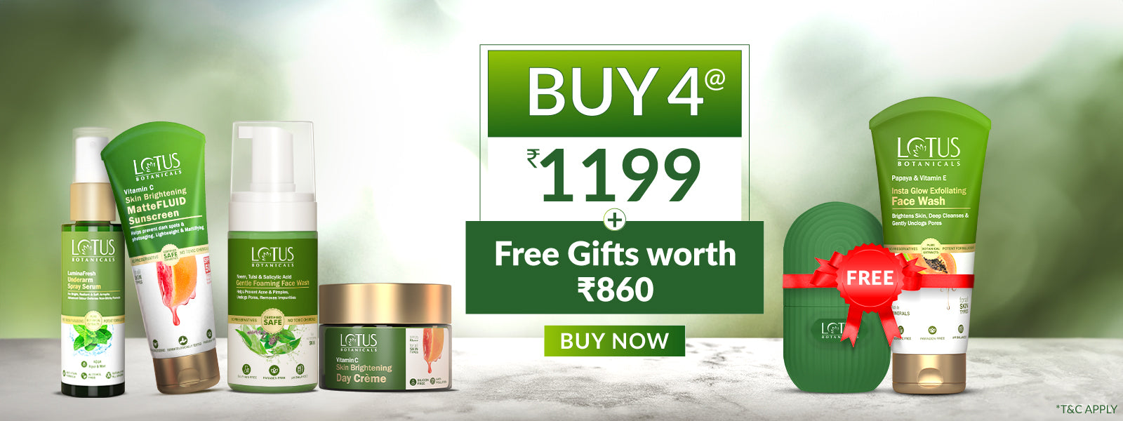🎁Buy 4 AT 1199 + FREE Papaya Facewash + Ice Roller.🎁