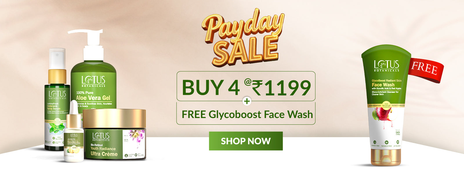 🎁Buy 4 AT 1199 + FREE GlycoBoost Face Wash🎁