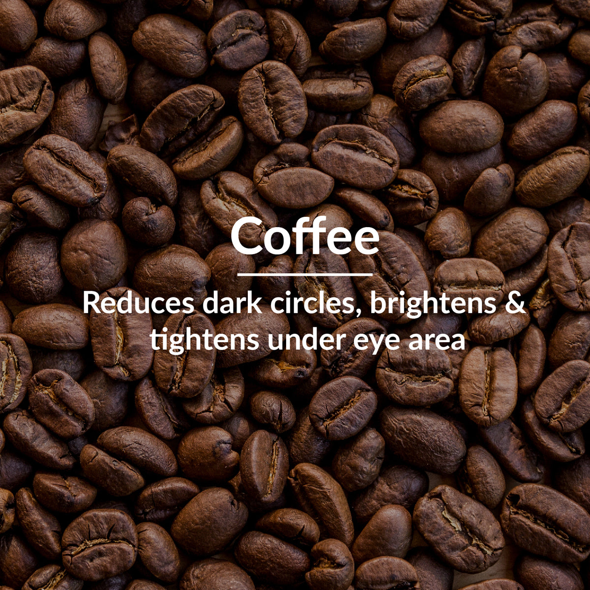 Coffee and Multi-Peptide Under Eye Crème with Vitamin E