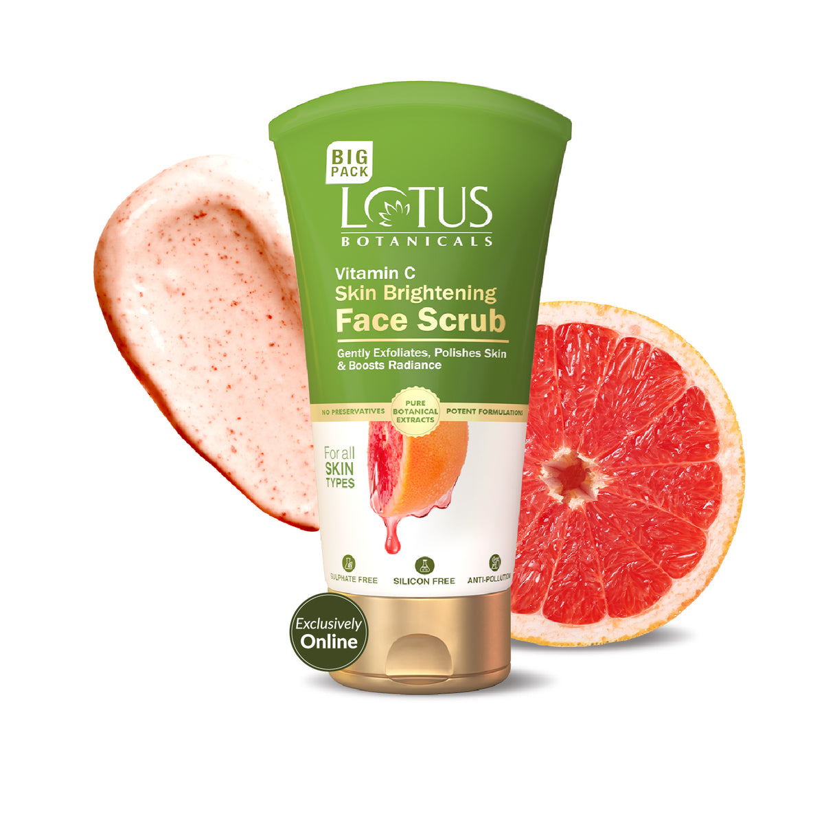 Vitamin C Skin Brightening Face Scrub