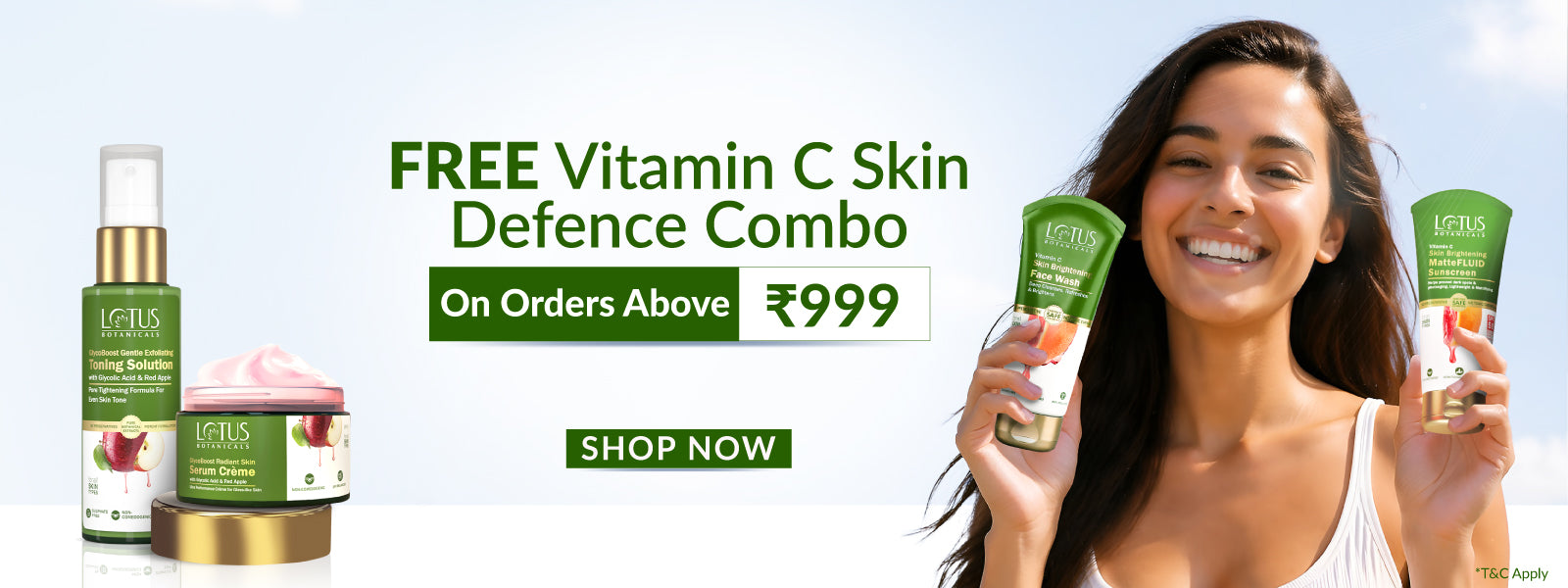 🎁Vitamin C Skin Defence Combo On Orders Above 999🎁