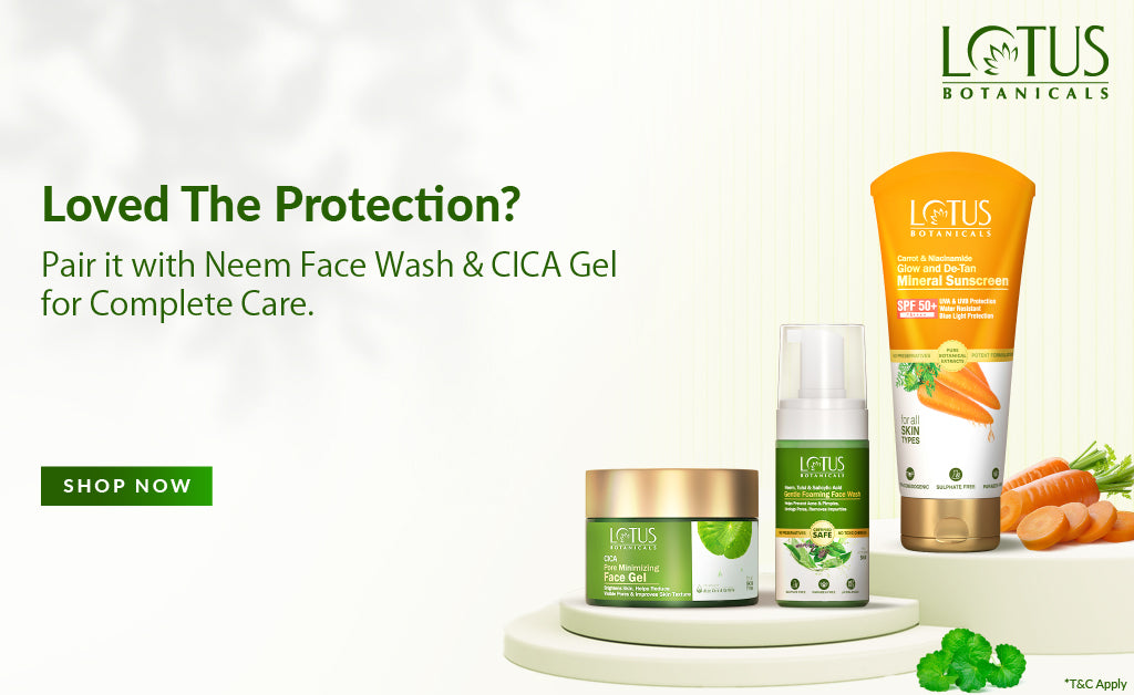 Carrot & Niacinamide Mineral Sunscreen (SPF 50+)