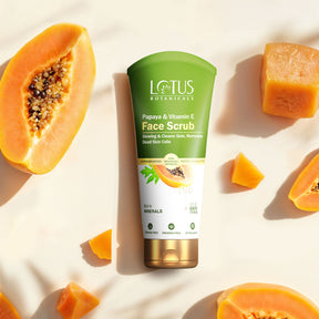 Papaya & Vitamin E Face Scrub
